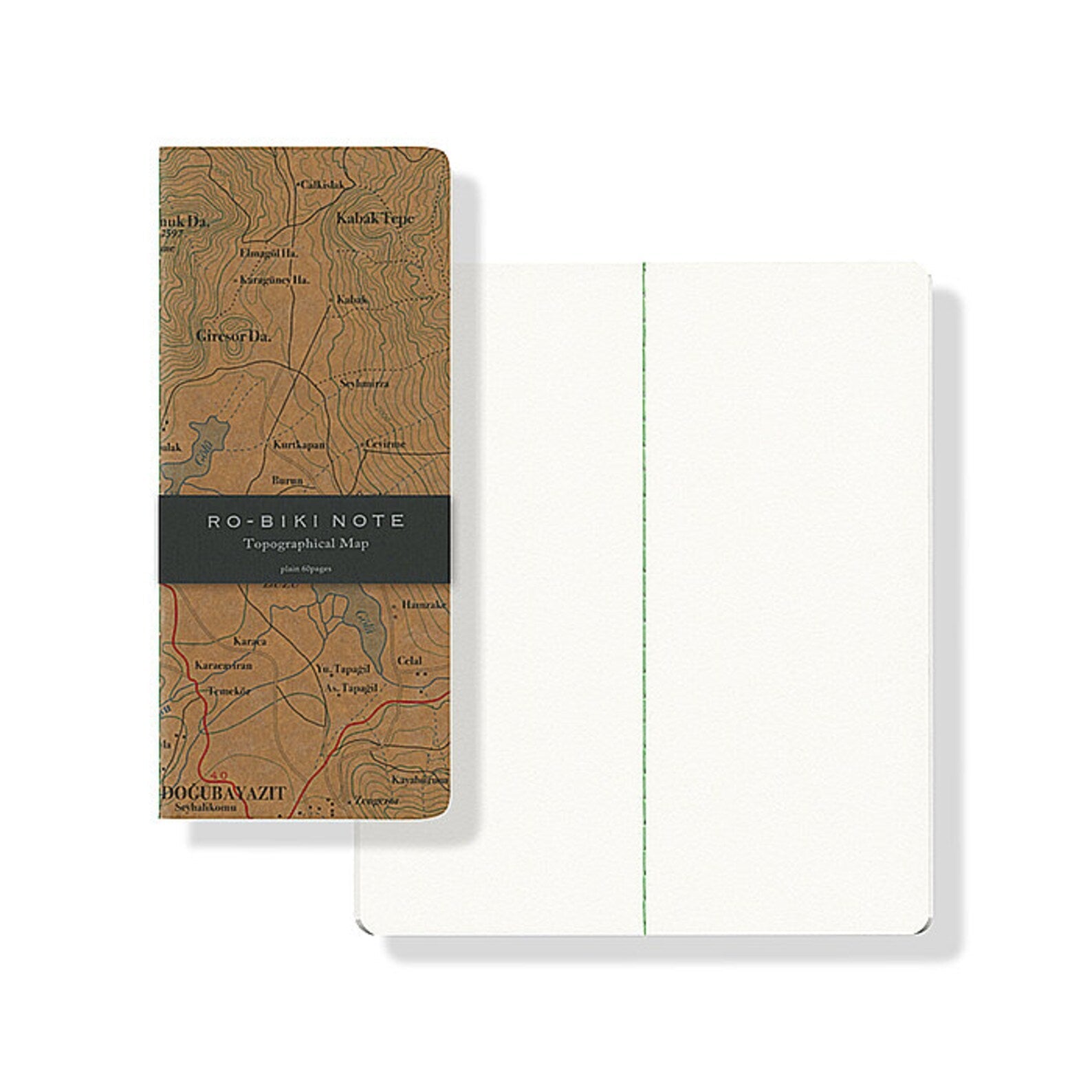 Yamamoto Paper RO-BIKI NOTE Topographical Notebook