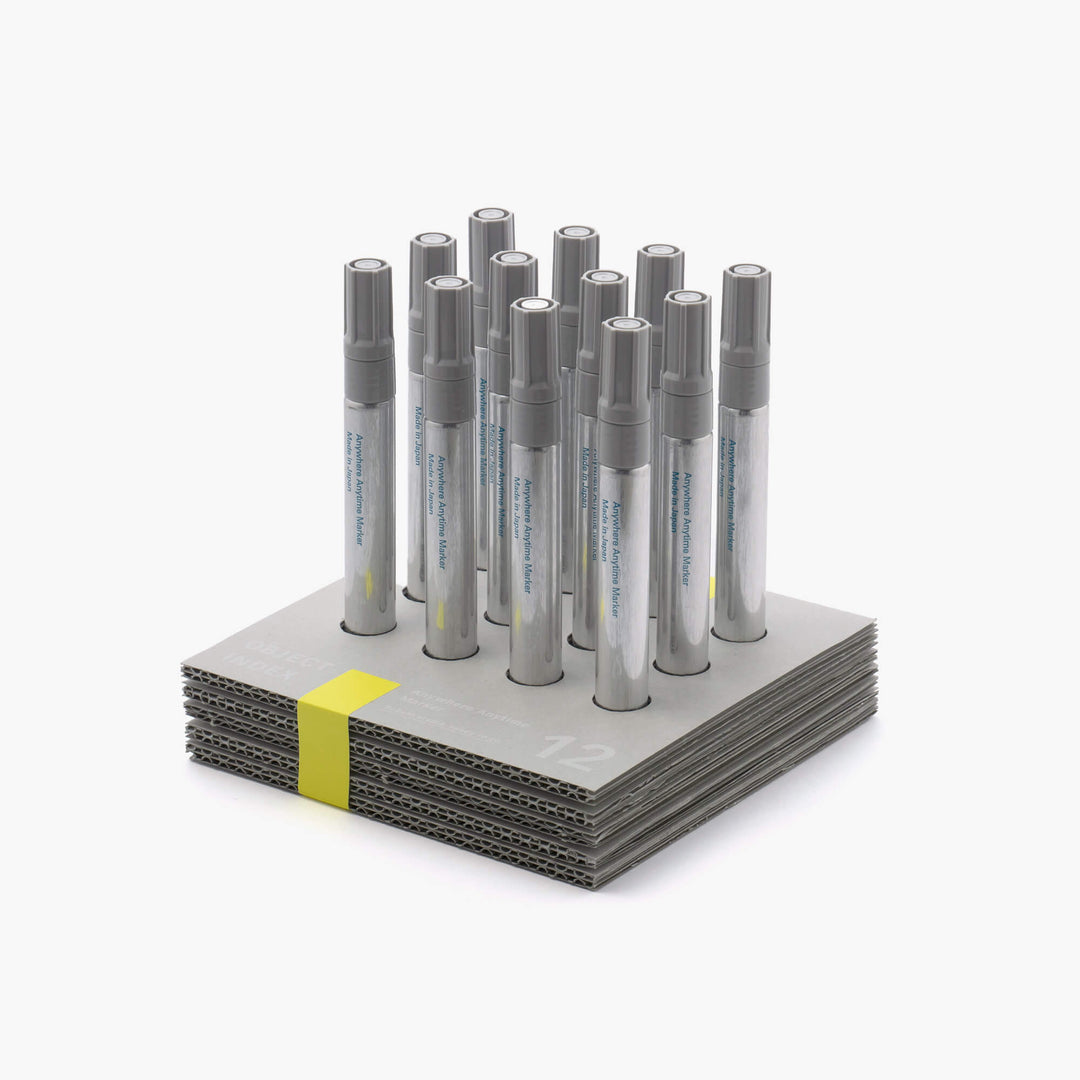 Kakimori Anywhere Anytime Marker – Aluminium Body & Oil-Based Ink