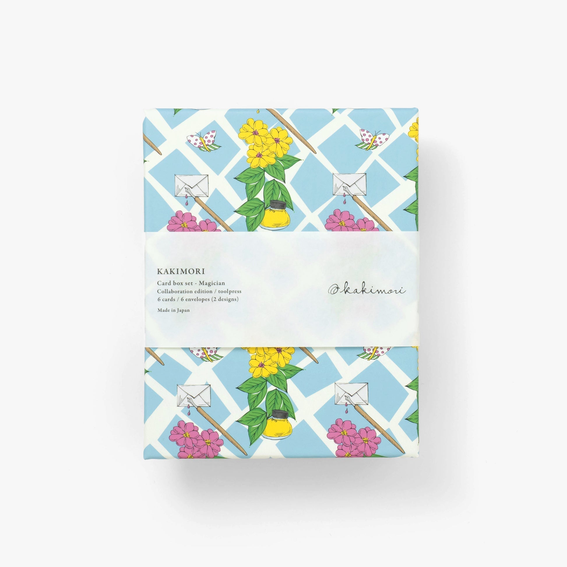 Kakimori Card Box Set – 6 Mini Art Cards & Envelopes