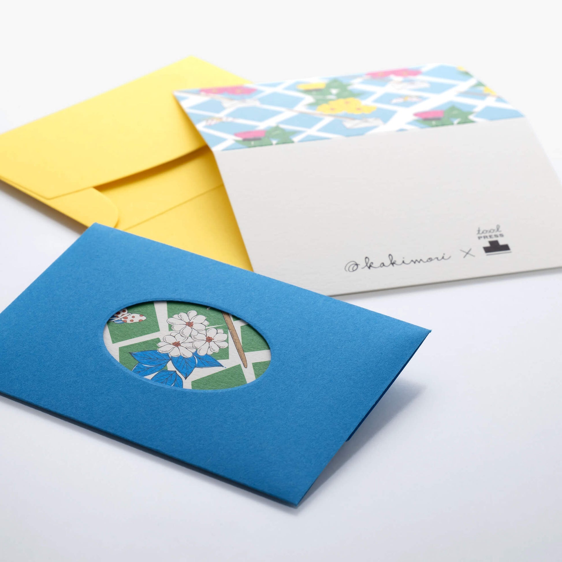 Kakimori Card Box Set – 6 Mini Art Cards & Envelopes