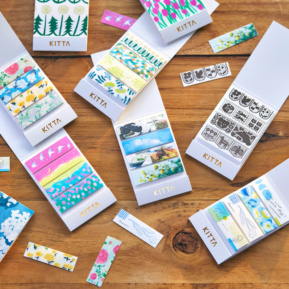 KING JIM KITTA Basic Washi Tape