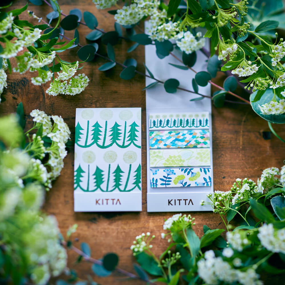 KING JIM KITTA Basic Washi Tape