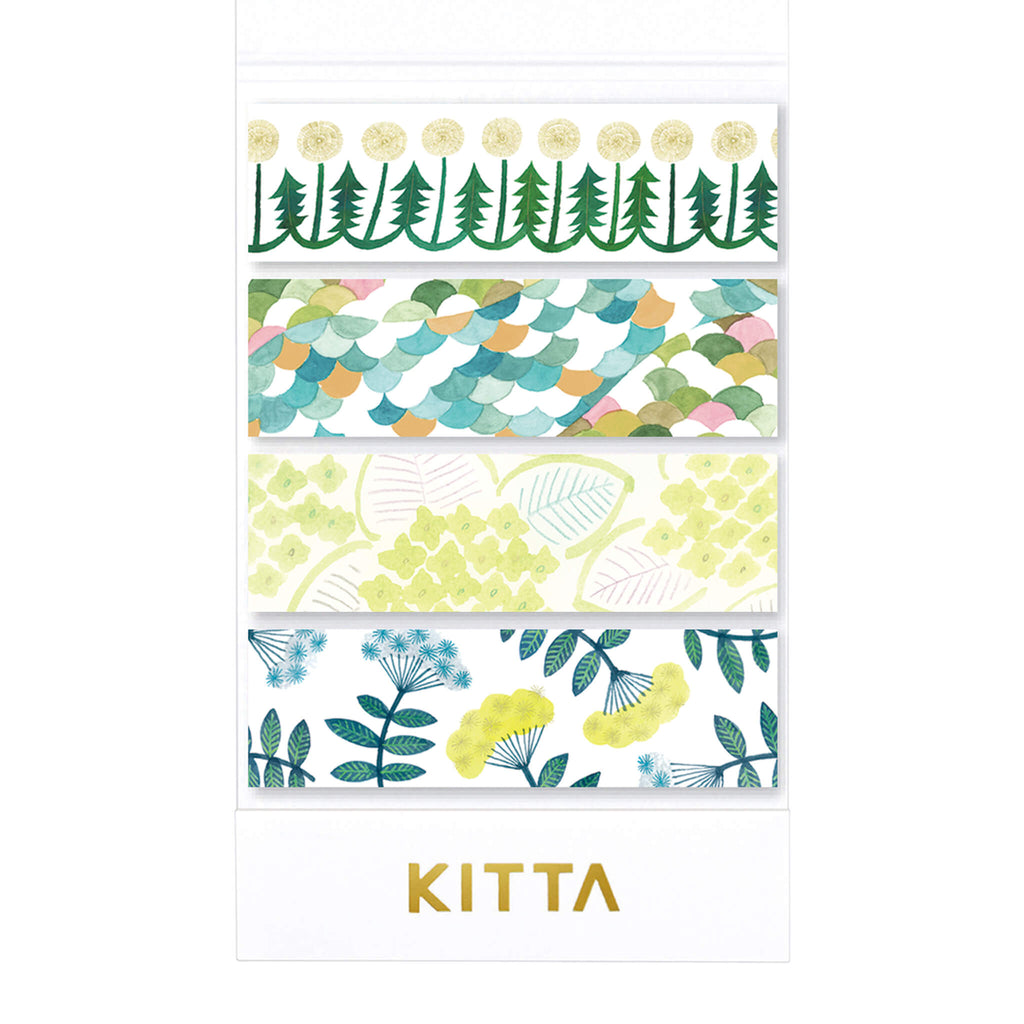 KING JIM KITTA Basic Washi Tape
