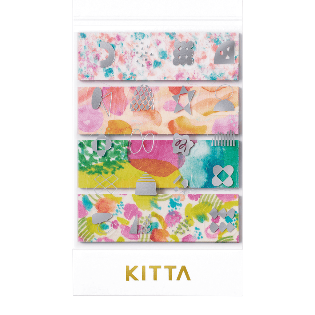 KING JIM KITTA Collage Design Stickers
