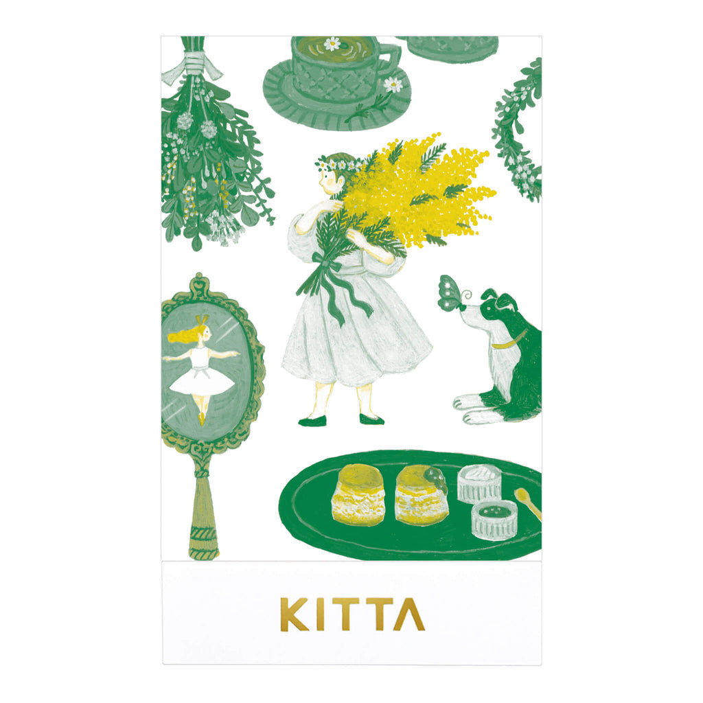 KING JIM KITTA Flake Stickers