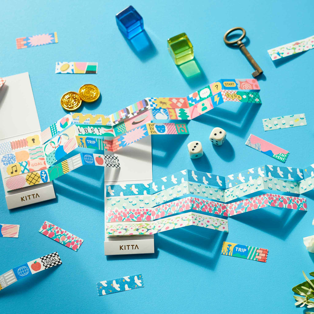 KING JIM KITTA Jabara Folding Masking Tape
