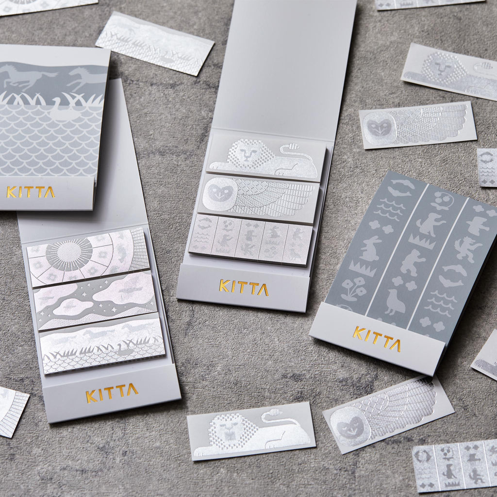 KING JIM KITTA Motion Foil Washi Stickers