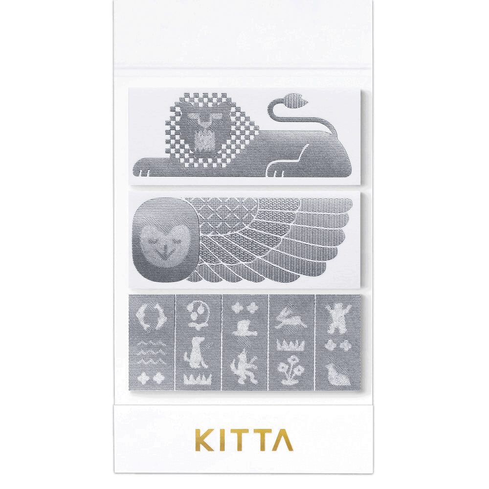 KING JIM KITTA Motion Foil Washi Stickers