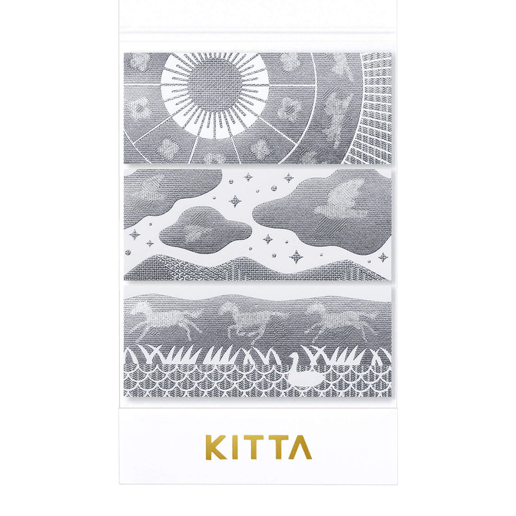 KING JIM KITTA Motion Foil Washi Stickers