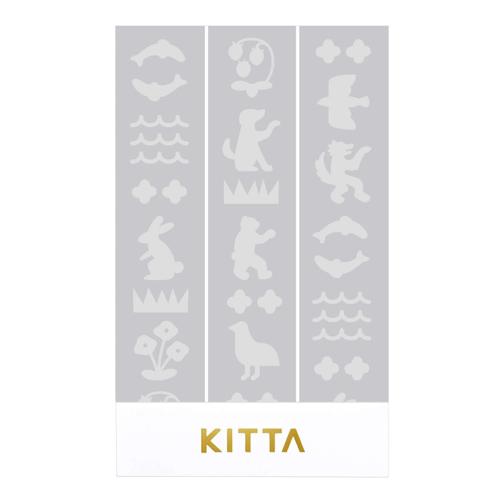 KING JIM KITTA Motion Foil Washi Stickers