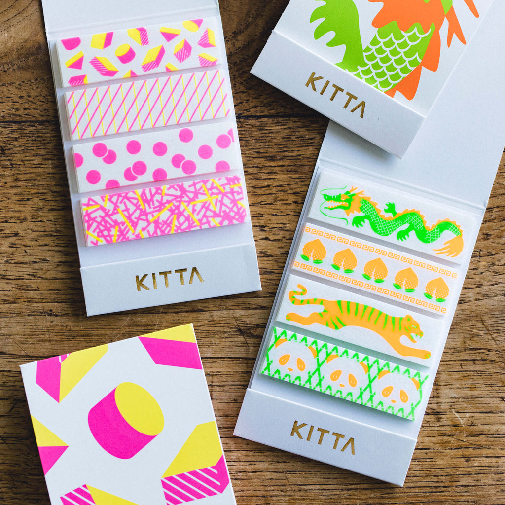 KING JIM KITTA Special Pre-Cut Washi Stickers