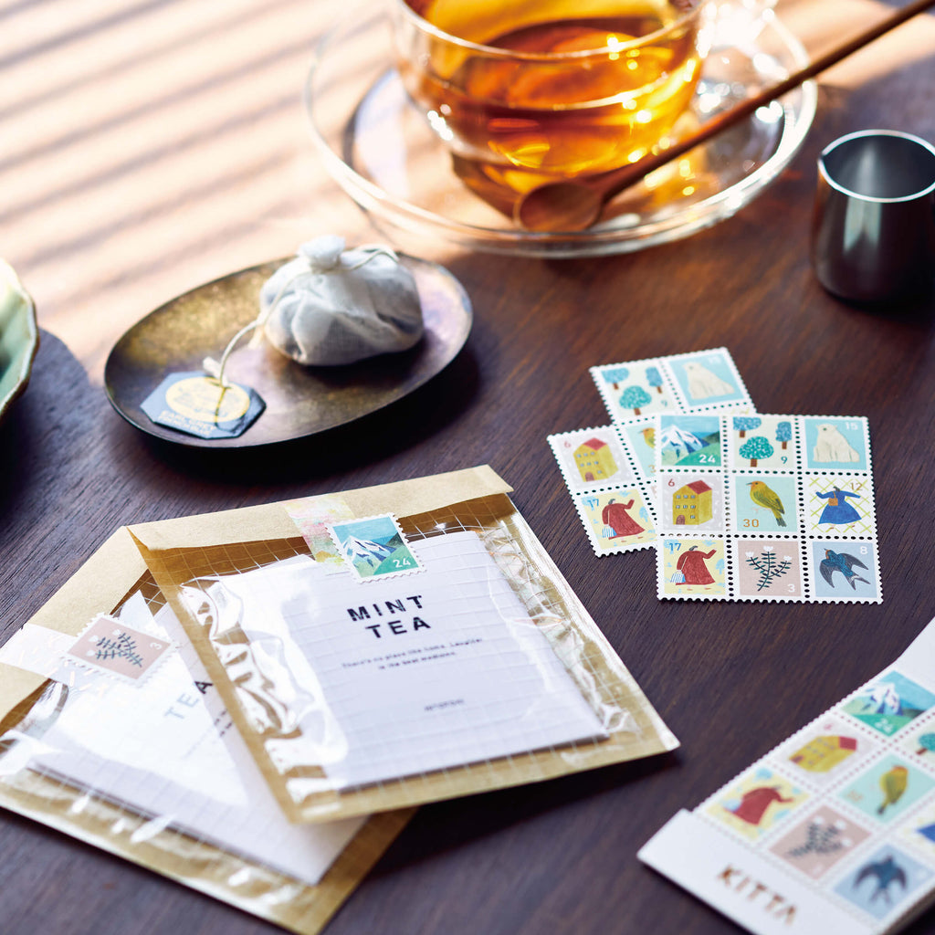 KING JIM KITTA Special Pre-Cut Washi Stickers