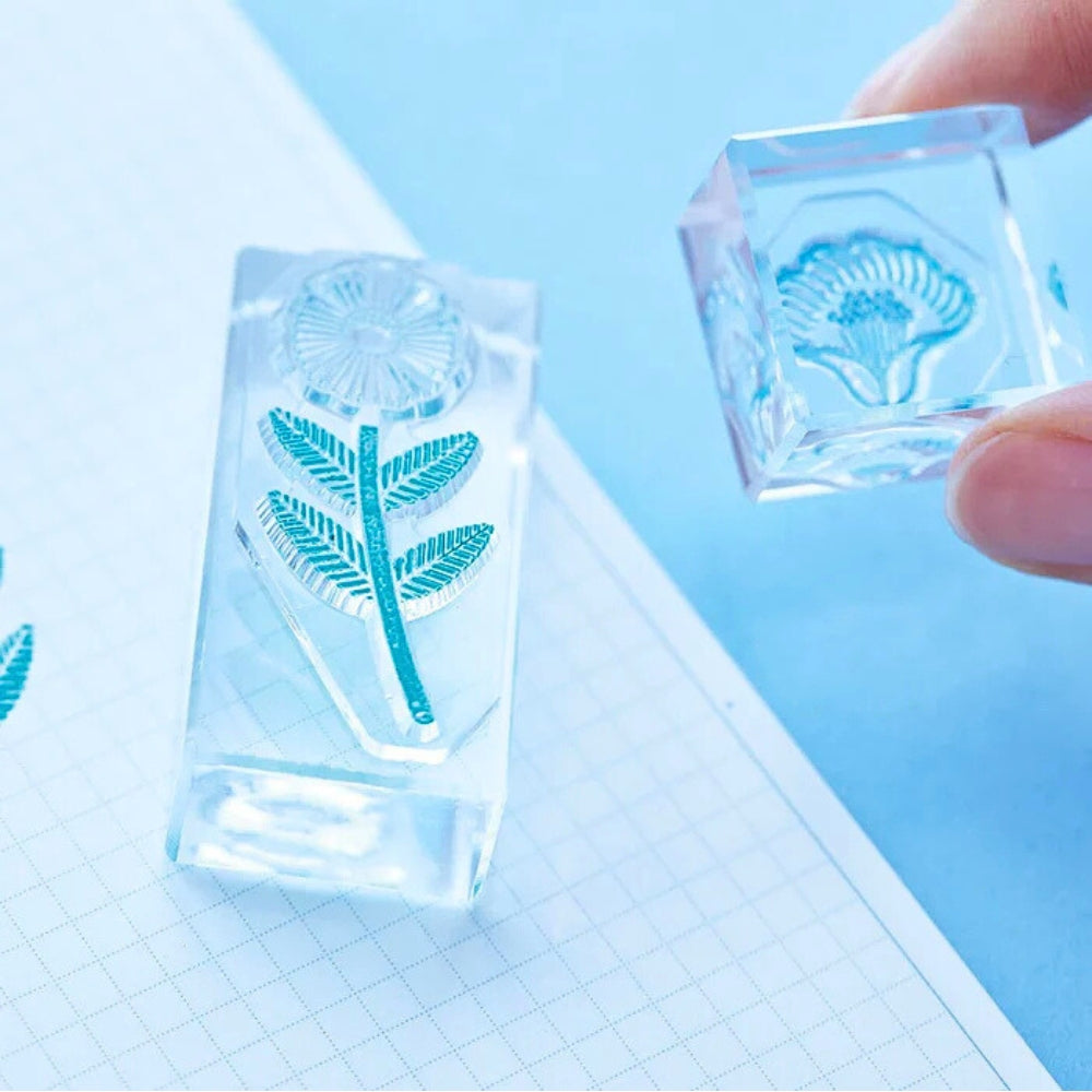 KING JIM Kori Jirushi Artist Design Small Clear Stamp