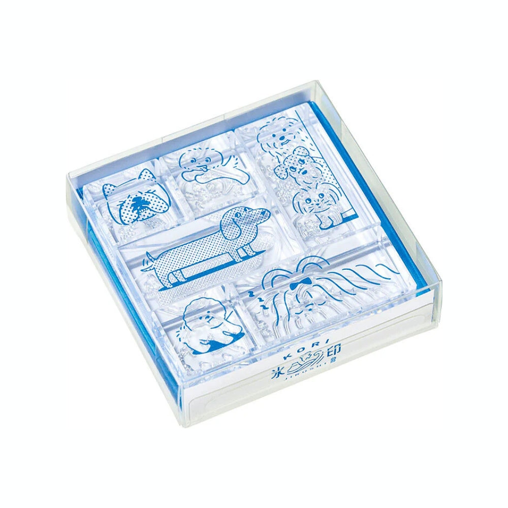 KING JIM Kori Jirushi Clear Stamp – Vol. 2 (Pack of 6)