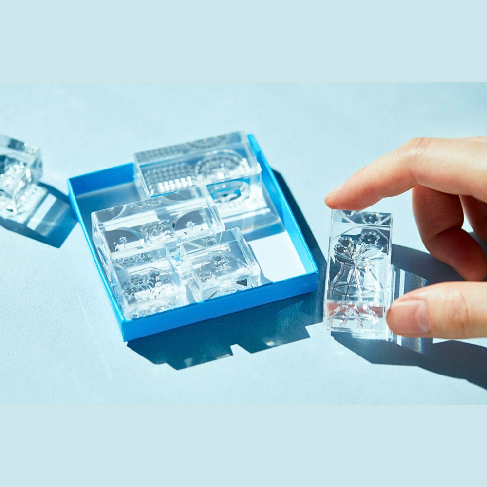 KING JIM Kori Jirushi Clear Stamp – Vol. 2 (Pack of 6)