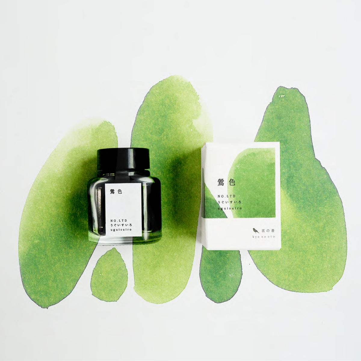 Kyoto Ink Kyo No Oto Limited Edition Fountain Pen Ink 40ml – Uguisu-iro