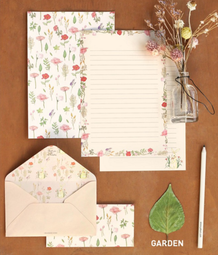Iconic Pattern Letter Set - Garden