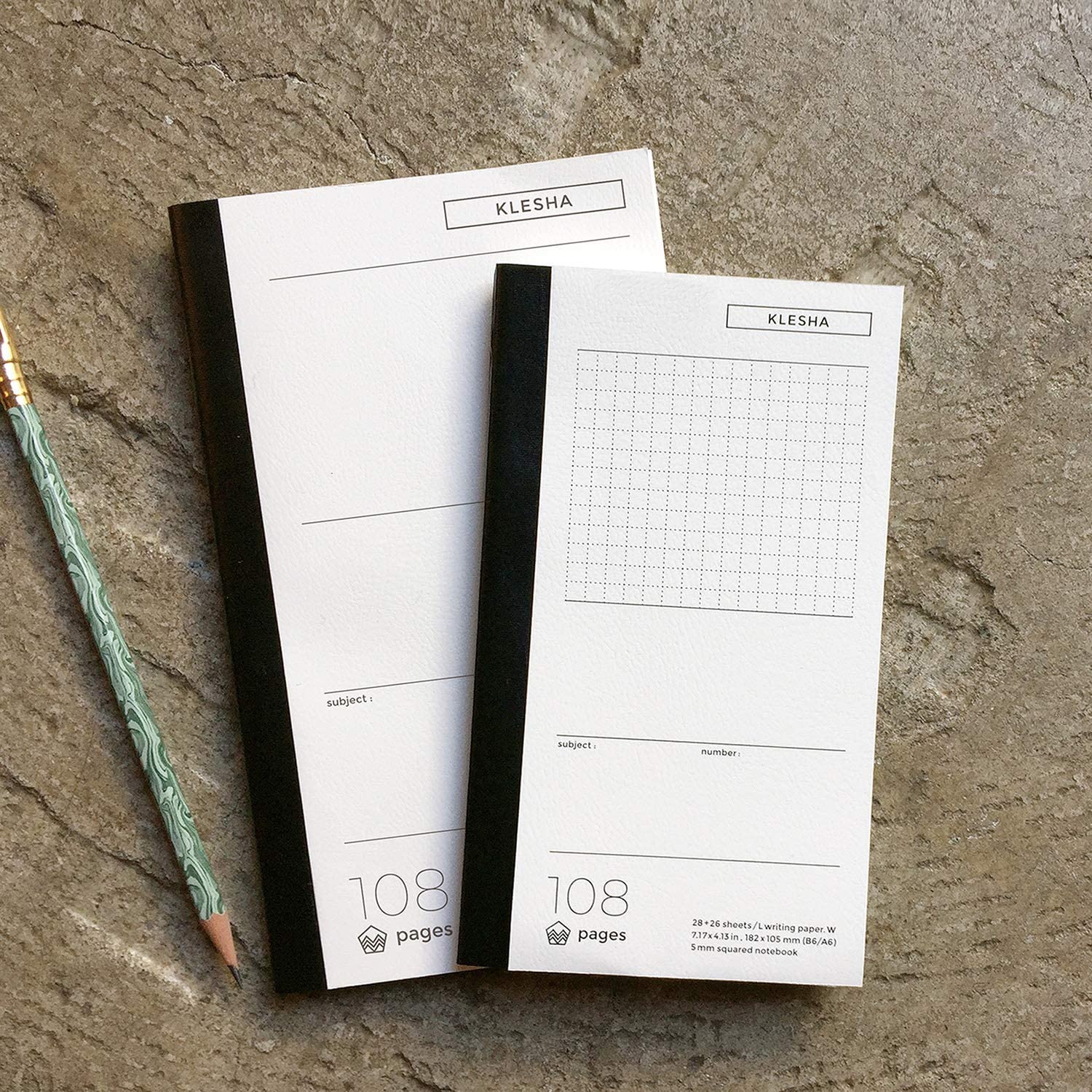 Life Klesha Notebook (Grid, Plain, and Ruled)