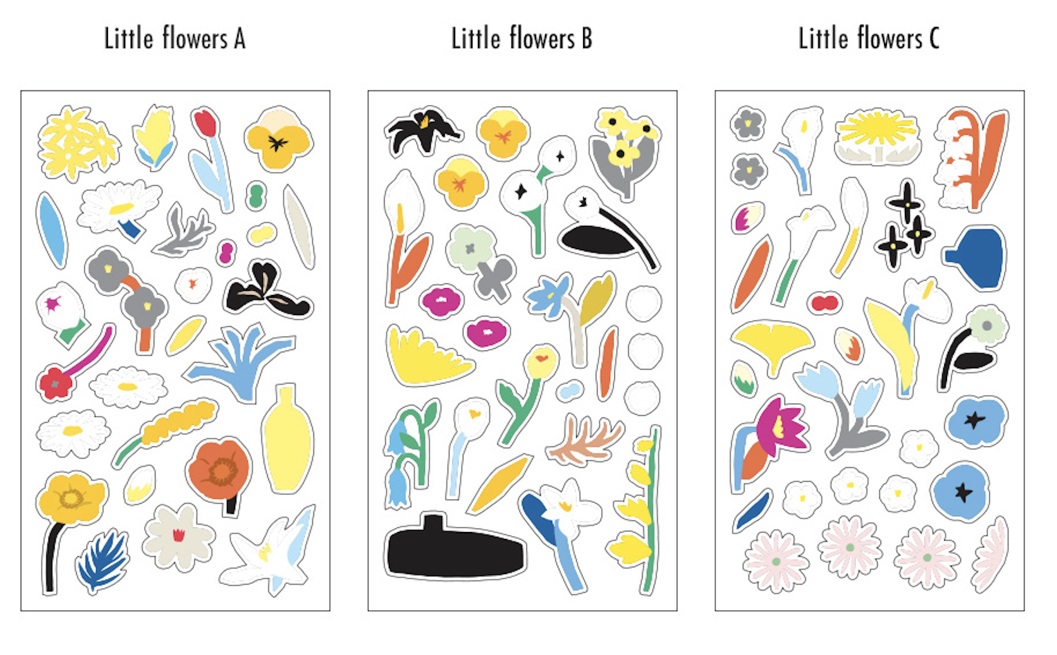 Livework Little Things Stickers – Little Flowers
