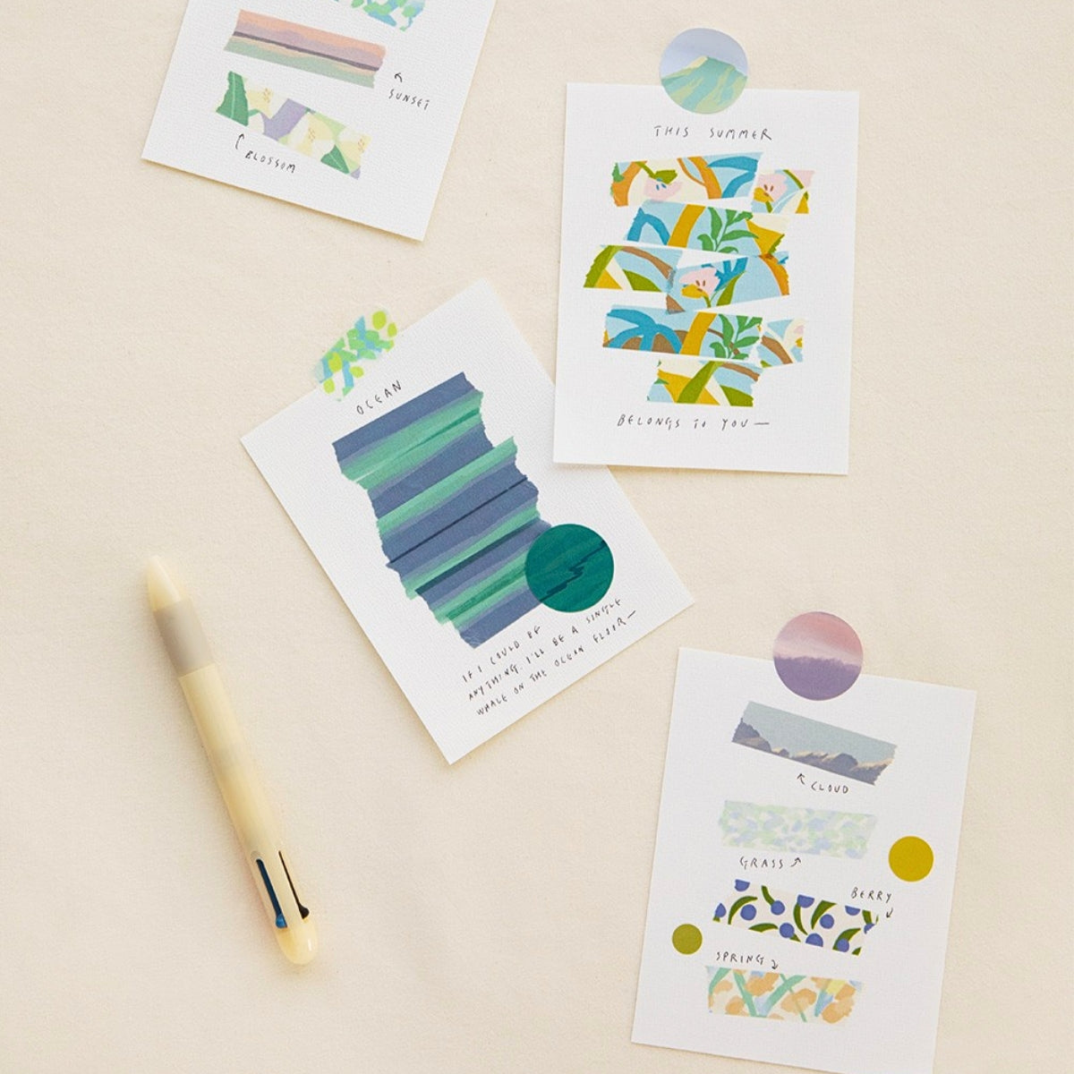 Livework Afterglow Nature Design Papertape