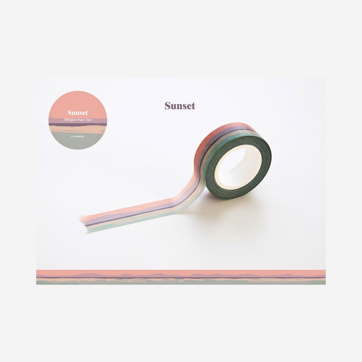 Livework Afterglow Nature Design Papertape
