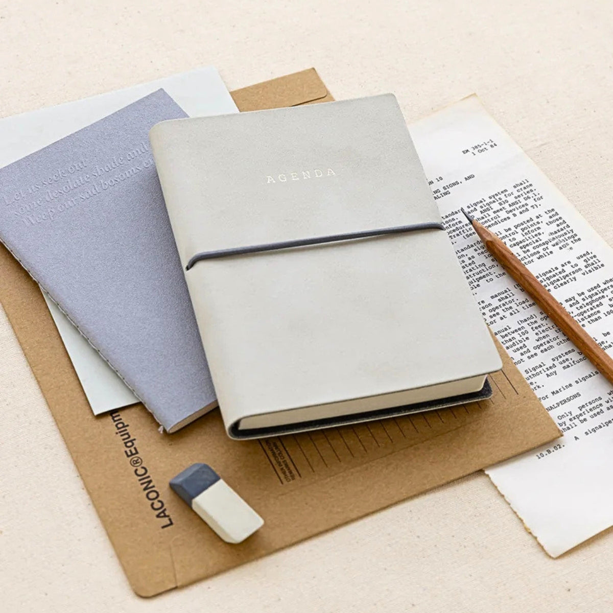 Livework Agenda Large Lined Notebook