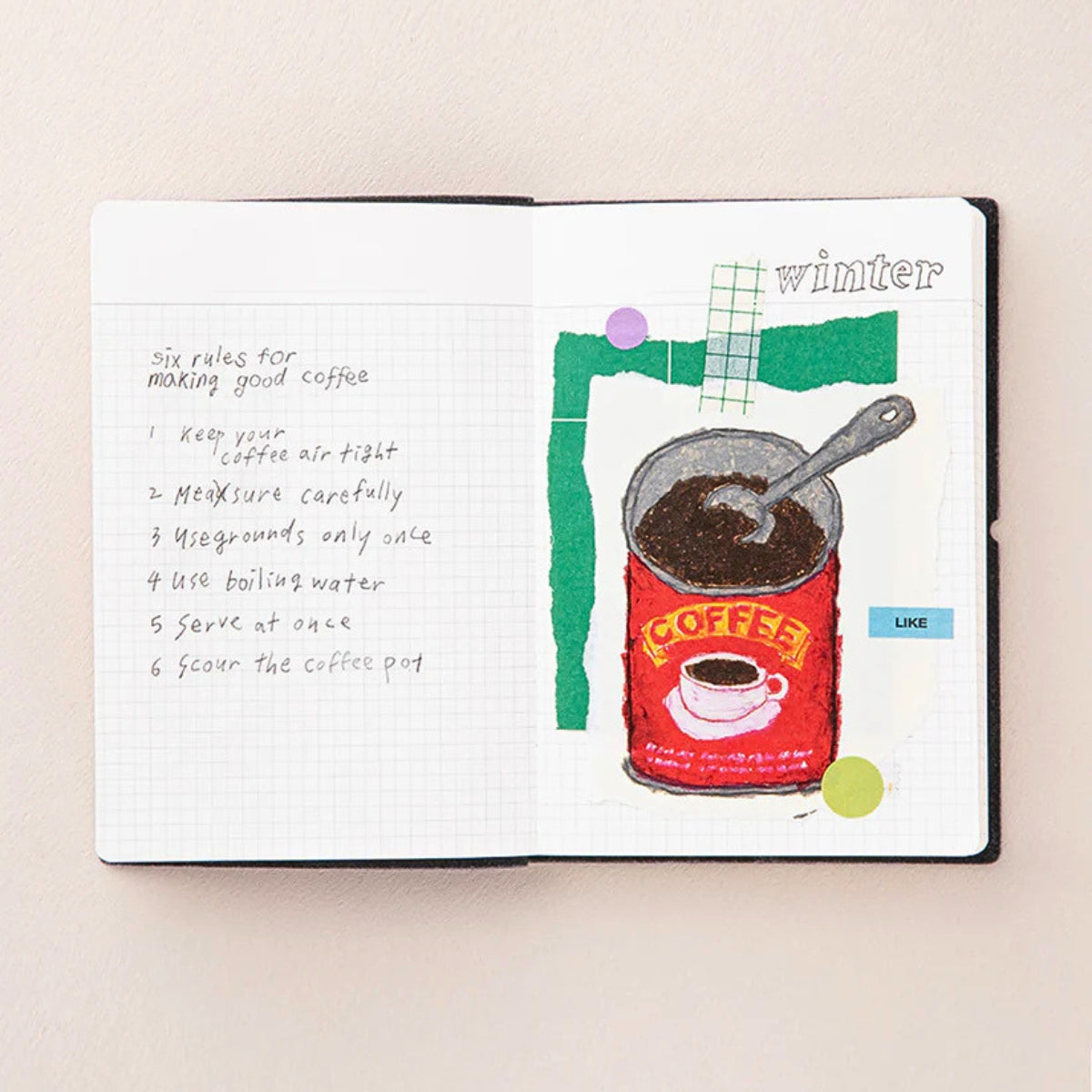 Livework Agenda Small Grid Notebook