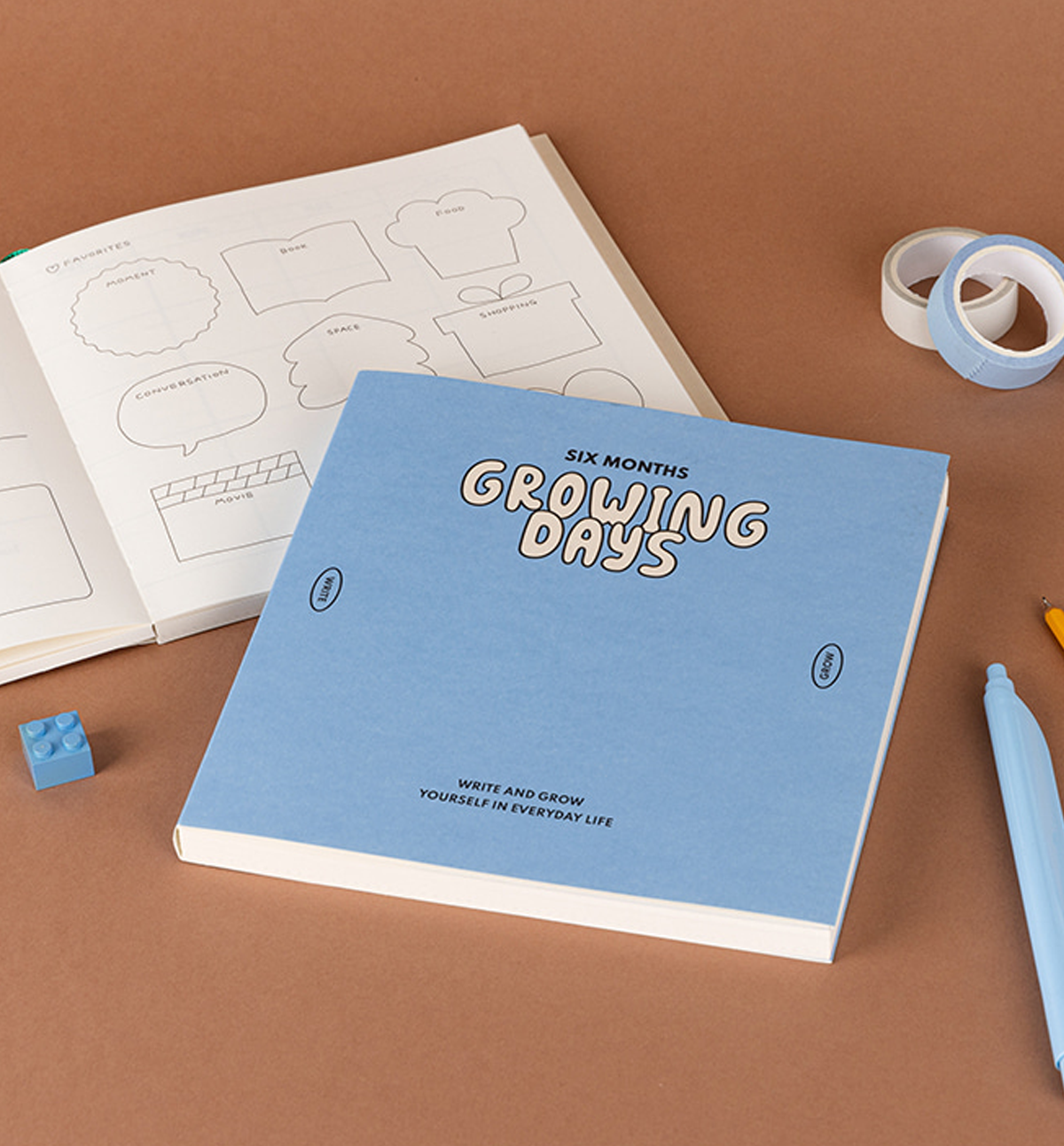 Livework Growing Days Weekly Planner
