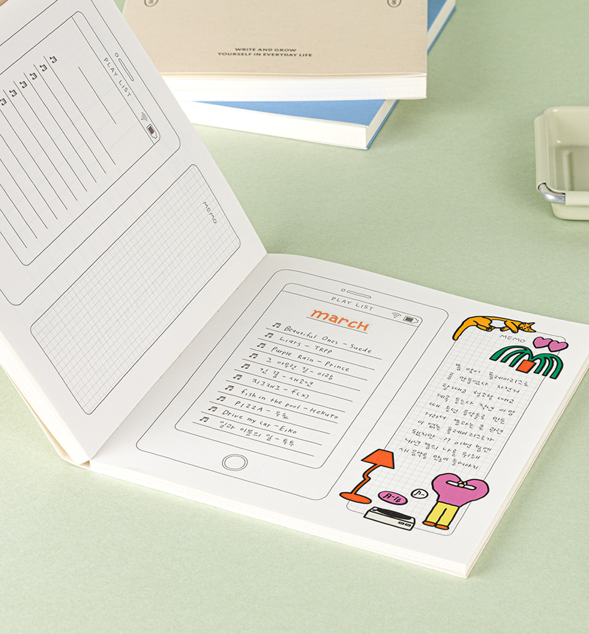 Livework Growing Days Weekly Planner