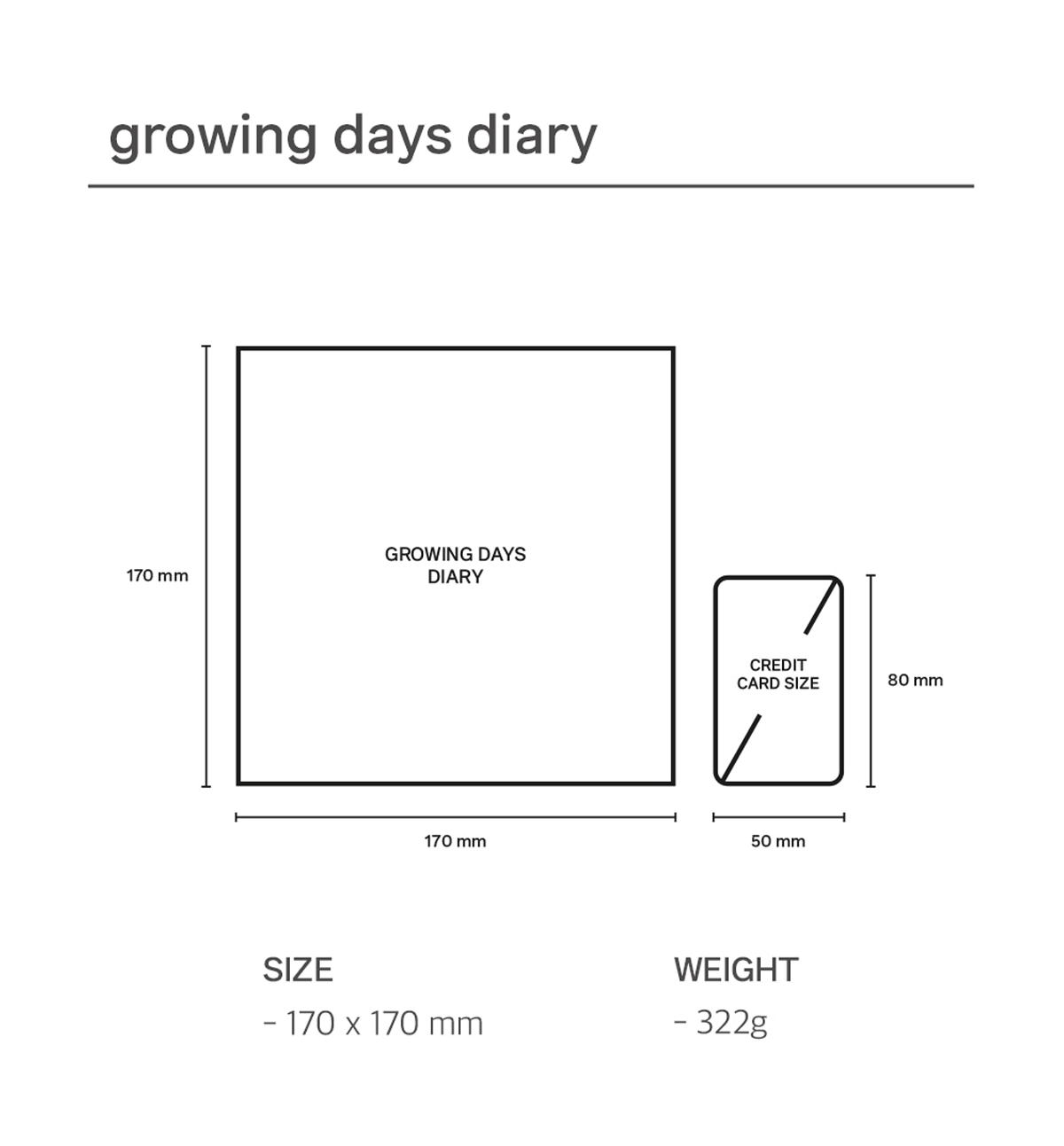 Livework Growing Days Weekly Planner