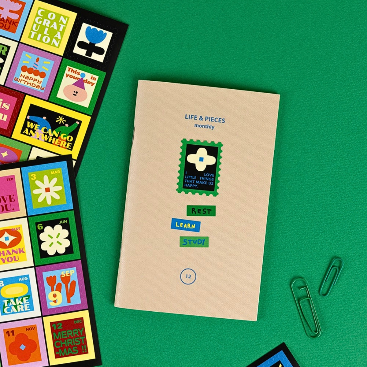 Livework Little Things Retro Label Sticker Pack
