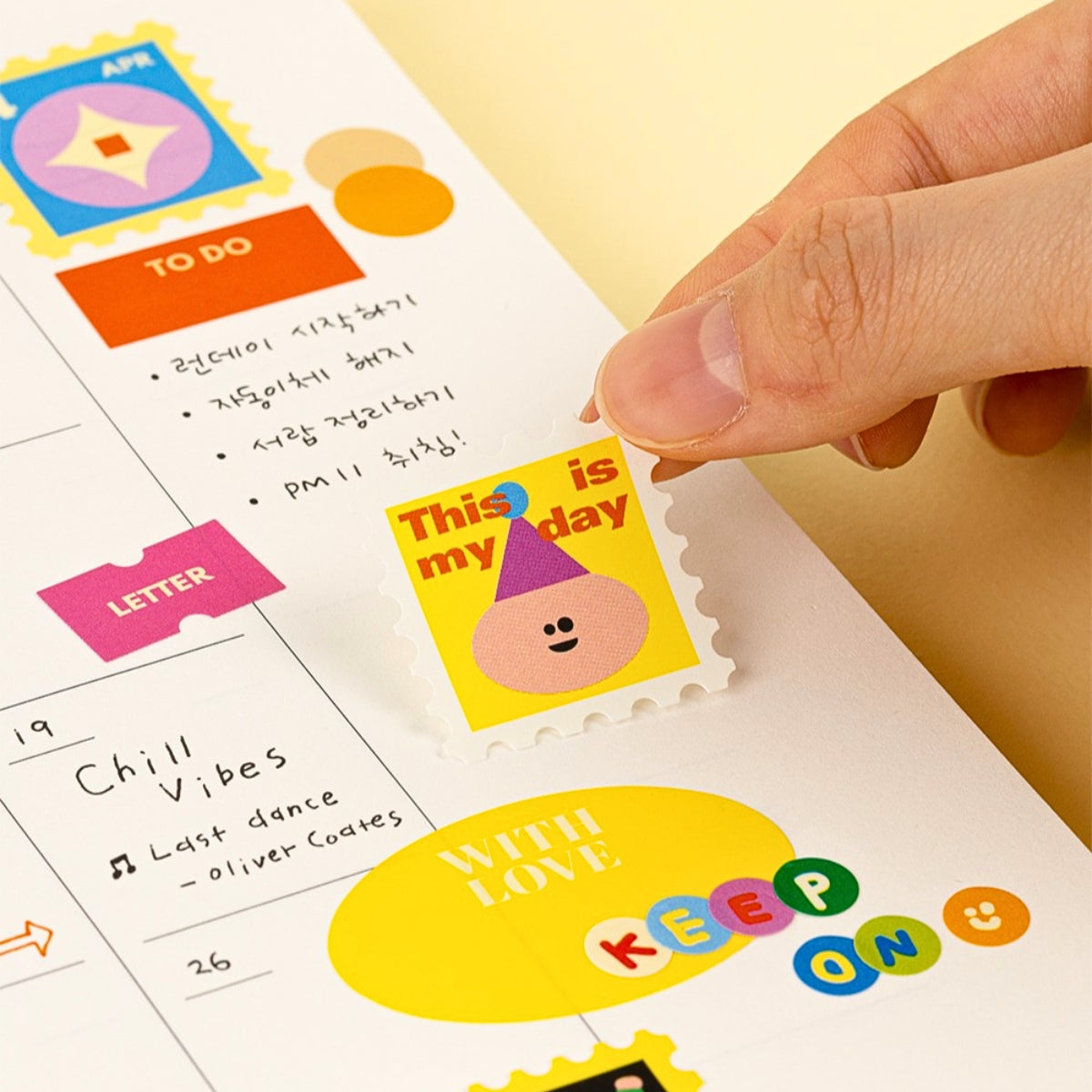 Livework Little Things Retro Label Sticker Pack