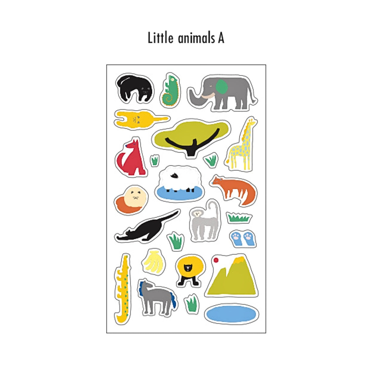 Livework Little Things Removable Stickers [Little Animals]
