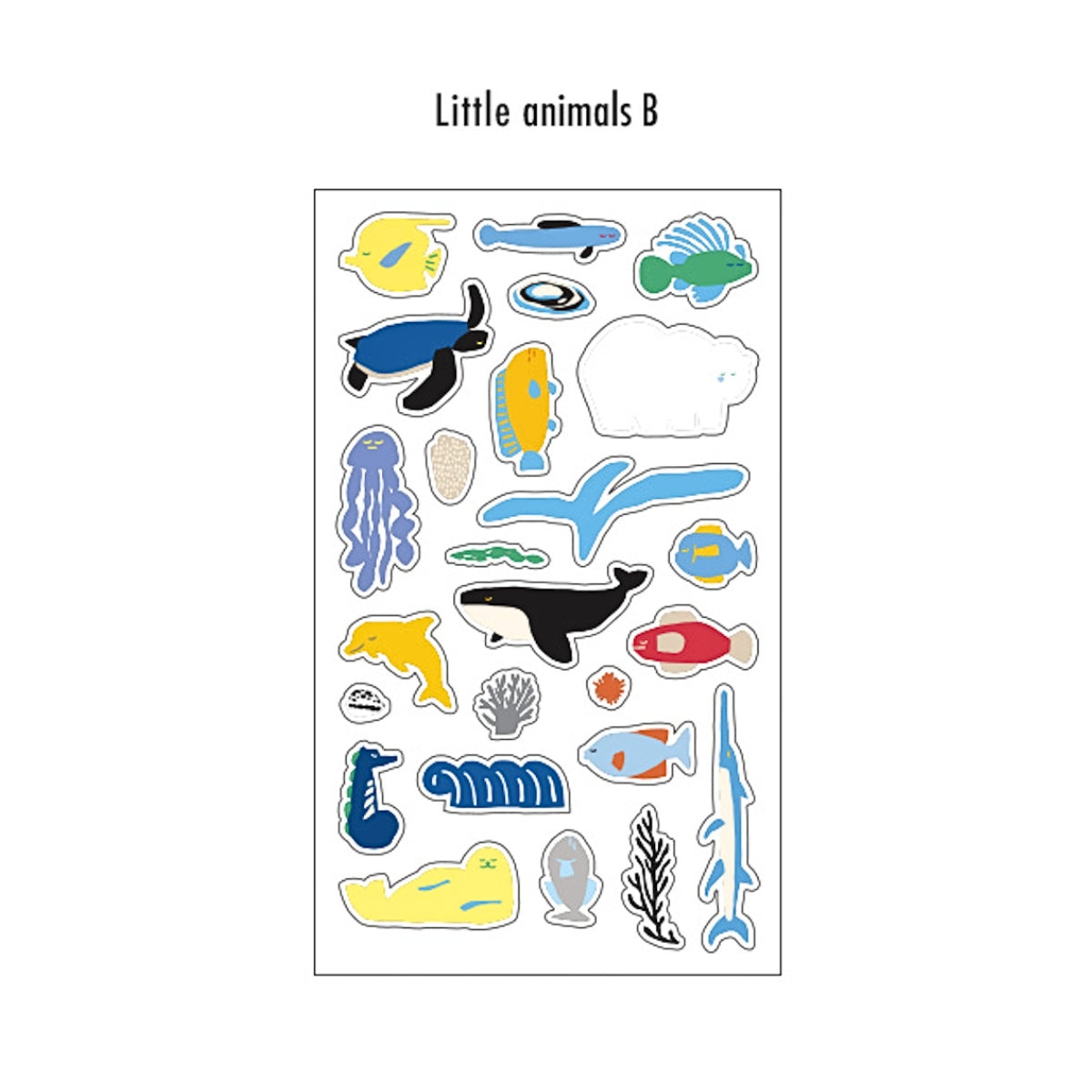 Livework Little Things Removable Stickers [Little Animals]