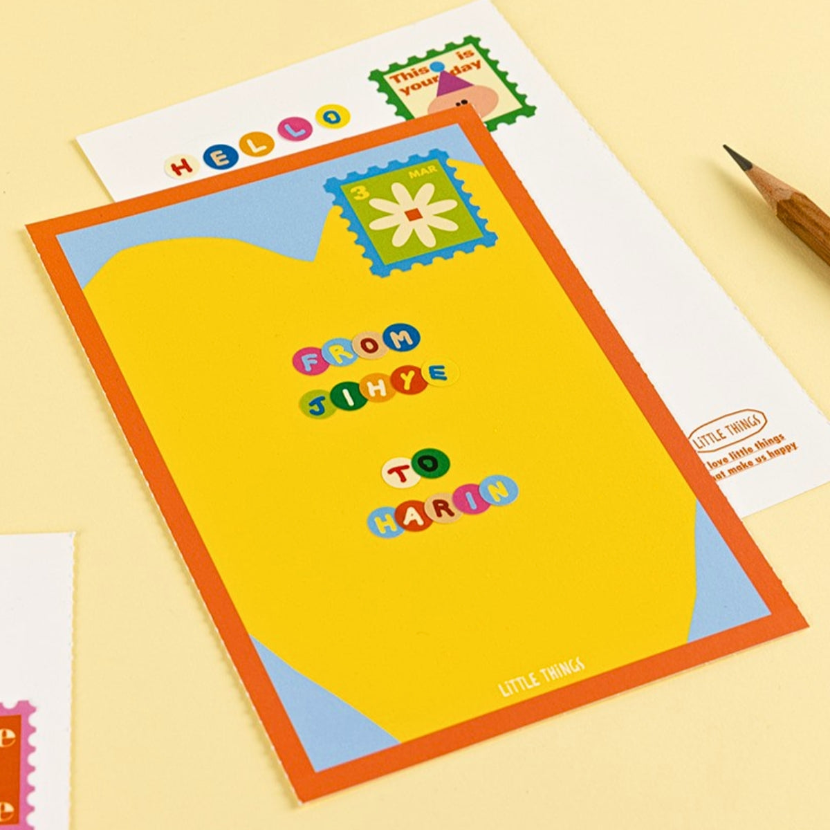 Livework Little Things Handwritten Text Sticker Pack