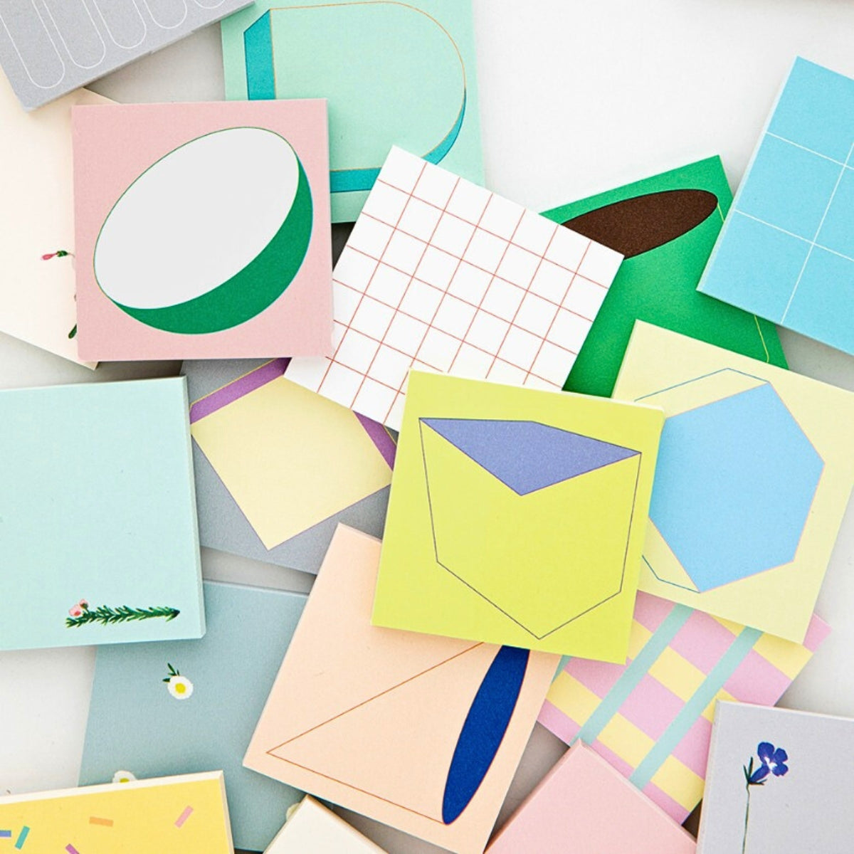 Livework Memo Sticky Note Set – 80 Sheets