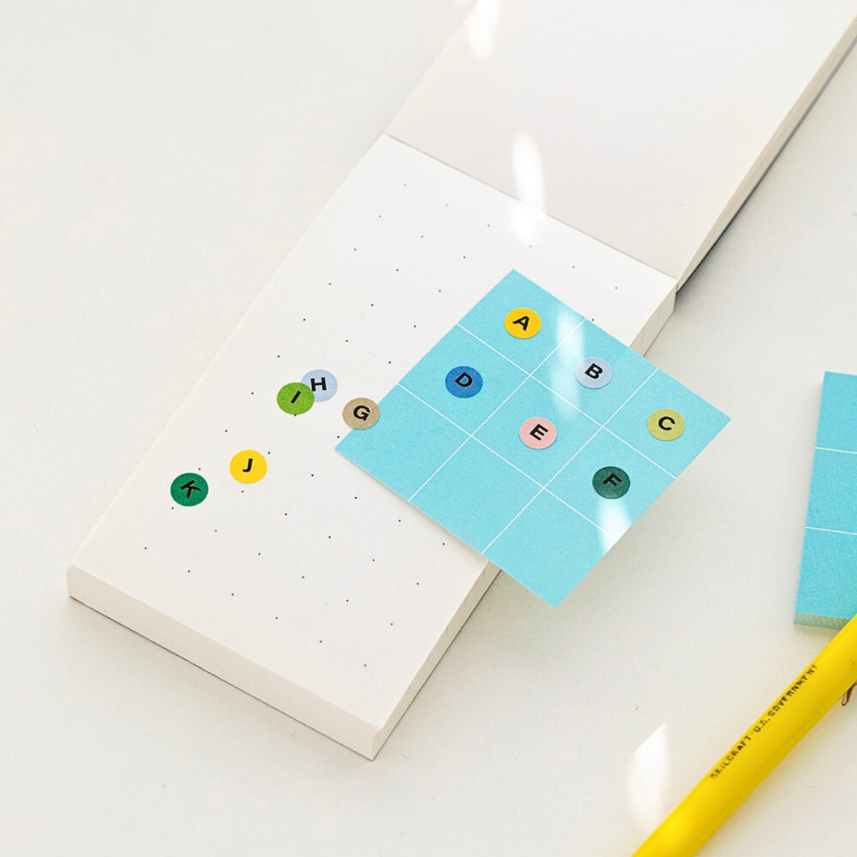 Livework Memo Sticky Note Set – 80 Sheets