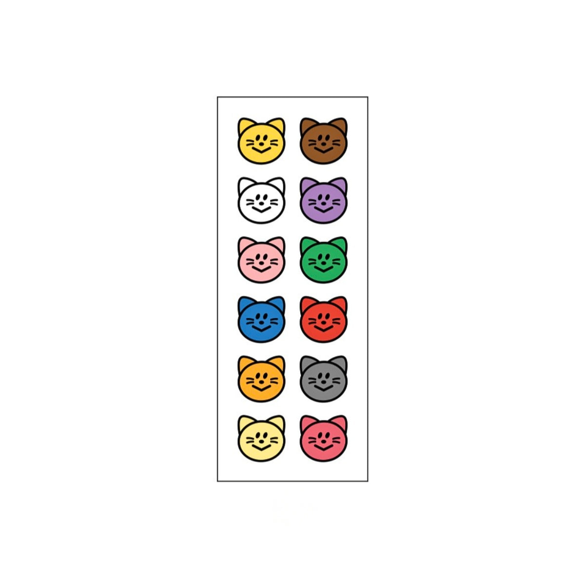 Livework Momossi Point Mini Removable Sticker [2 Sheets]