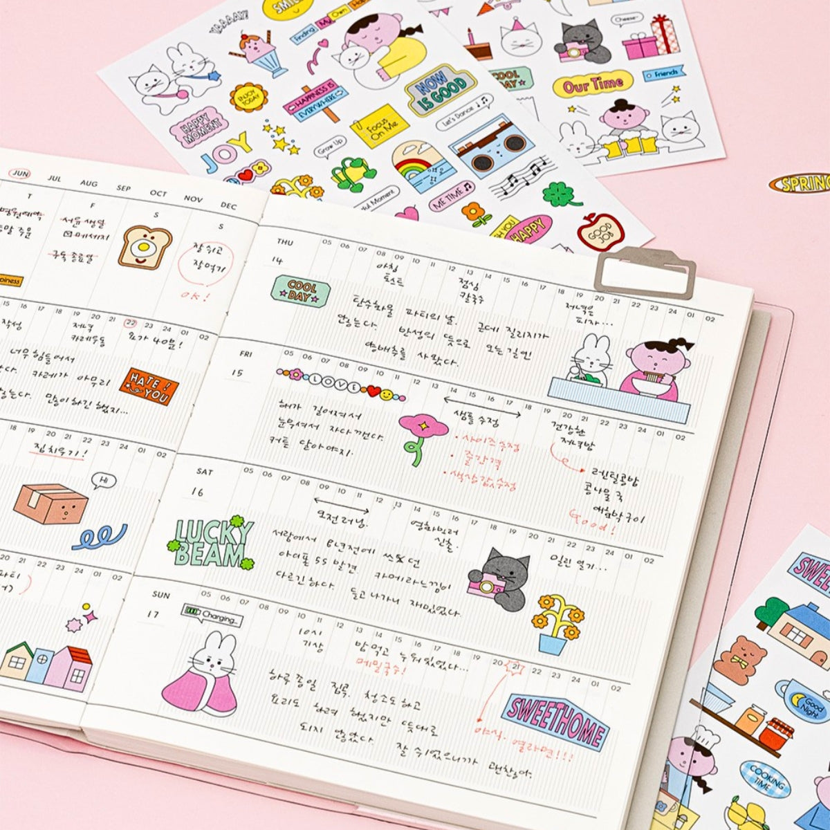 Livework Palette Removable Daily Sticker Pack