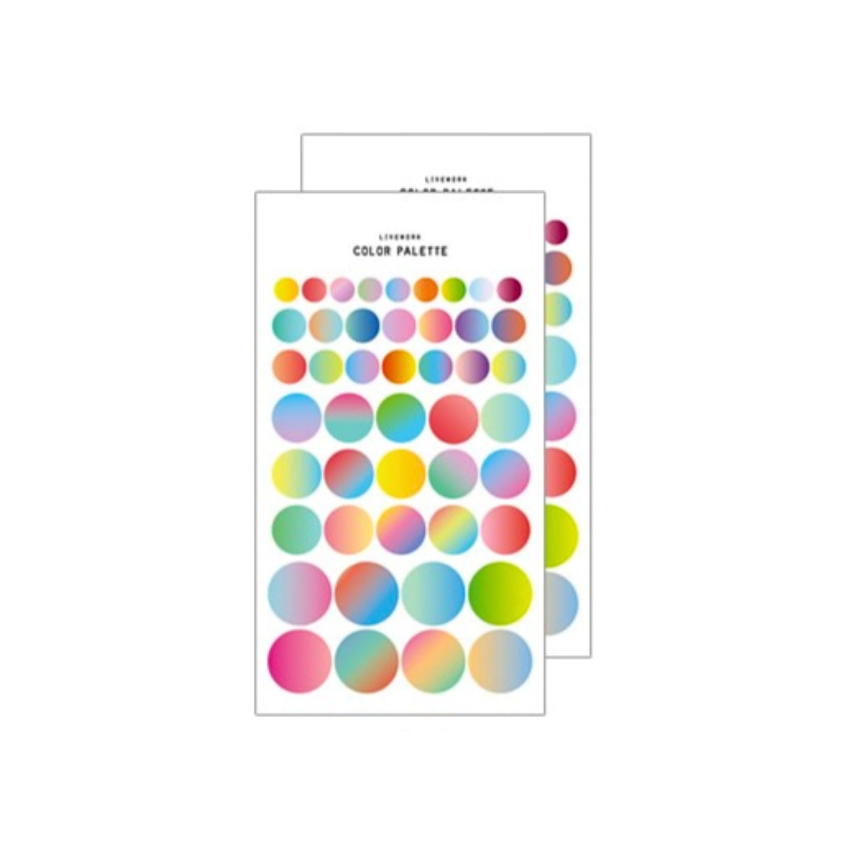 Livework Som Som Colourful Geometric Shapes Sticker Set
