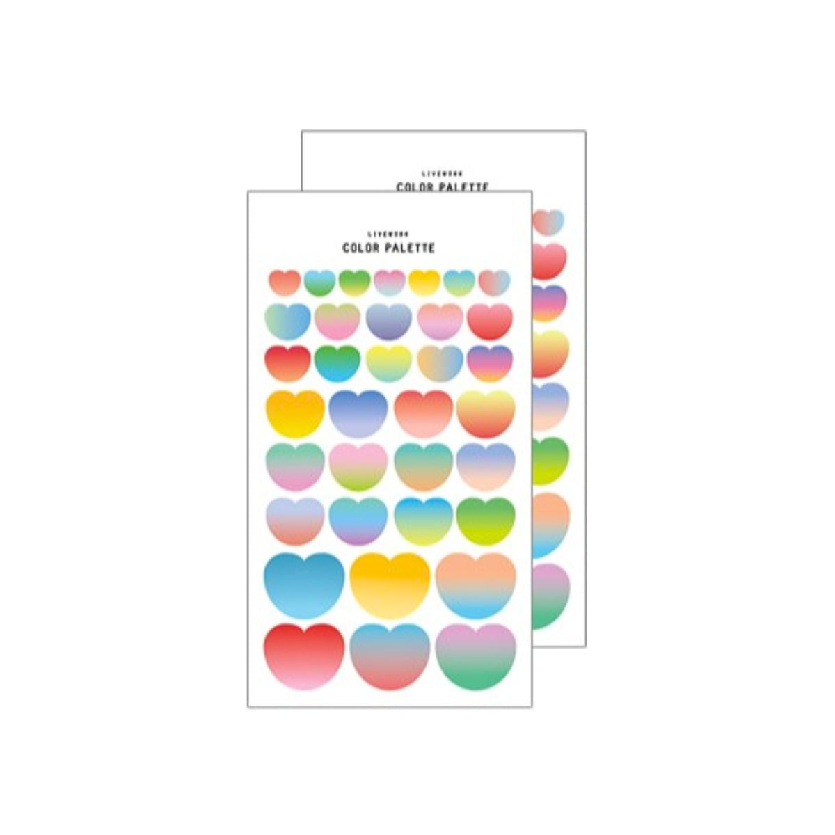 Livework Som Som Colourful Geometric Shapes Sticker Set