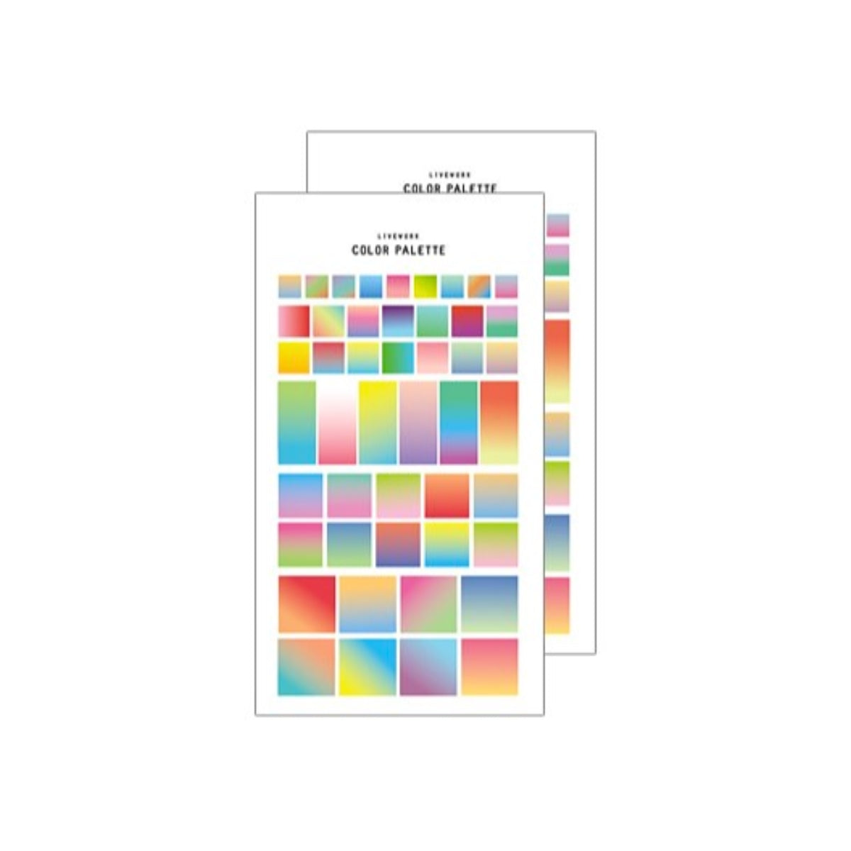 Livework Som Som Colourful Geometric Shapes Sticker Set