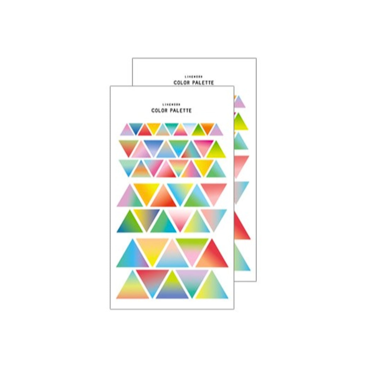 Livework Som Som Colourful Geometric Shapes Sticker Set