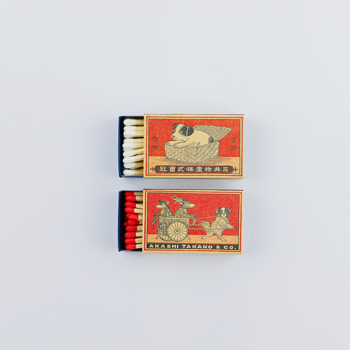 MDF Assorted Retro Matches - Family Pets - Trade Pack of 6 Units