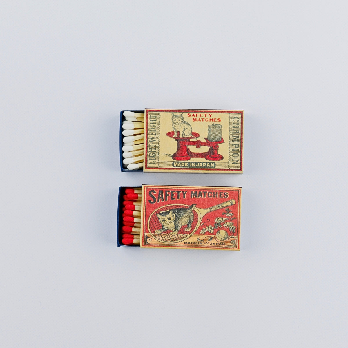 MDF Assorted Retro Matches - Family Pets - Trade Pack of 6 Units