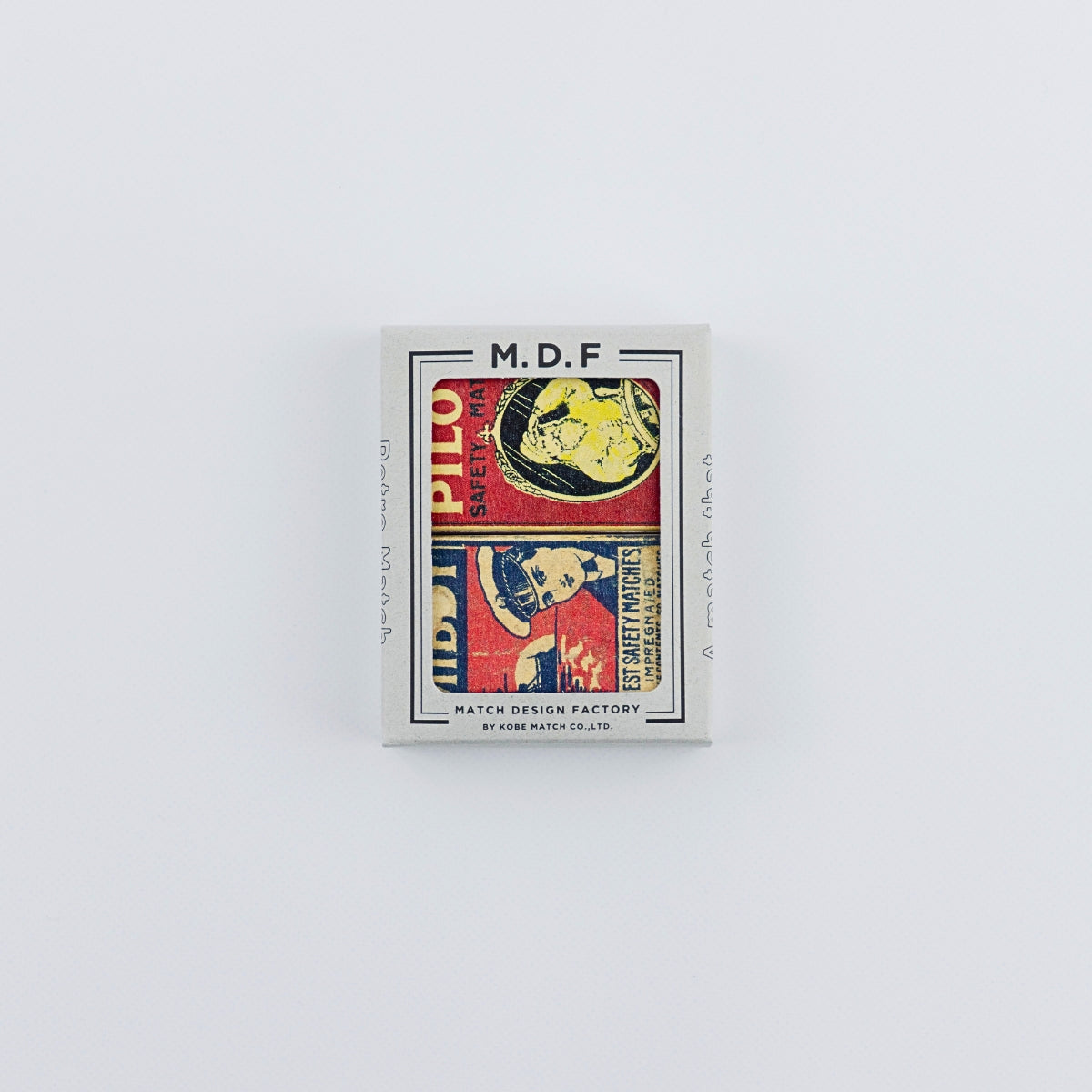 MDF Assorted Retro Matches - Mariner’s Box - Trade Pack of 6 Units