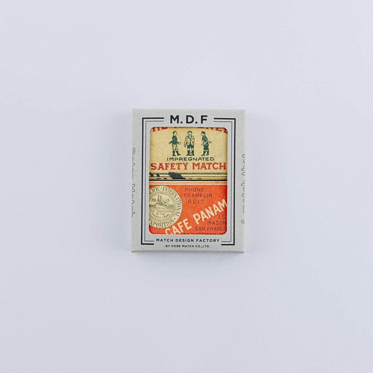 MDF Assorted Retro Matches - Mariner’s Box - Trade Pack of 6 Units