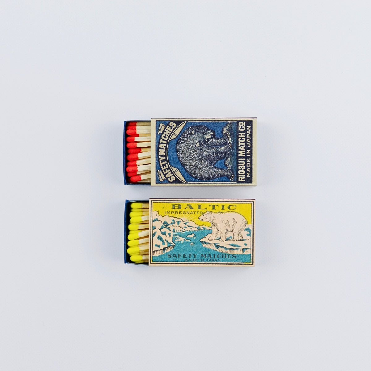 MDF Assorted Retro Matches - Picture Journey  - Trade Pack of 6 Units