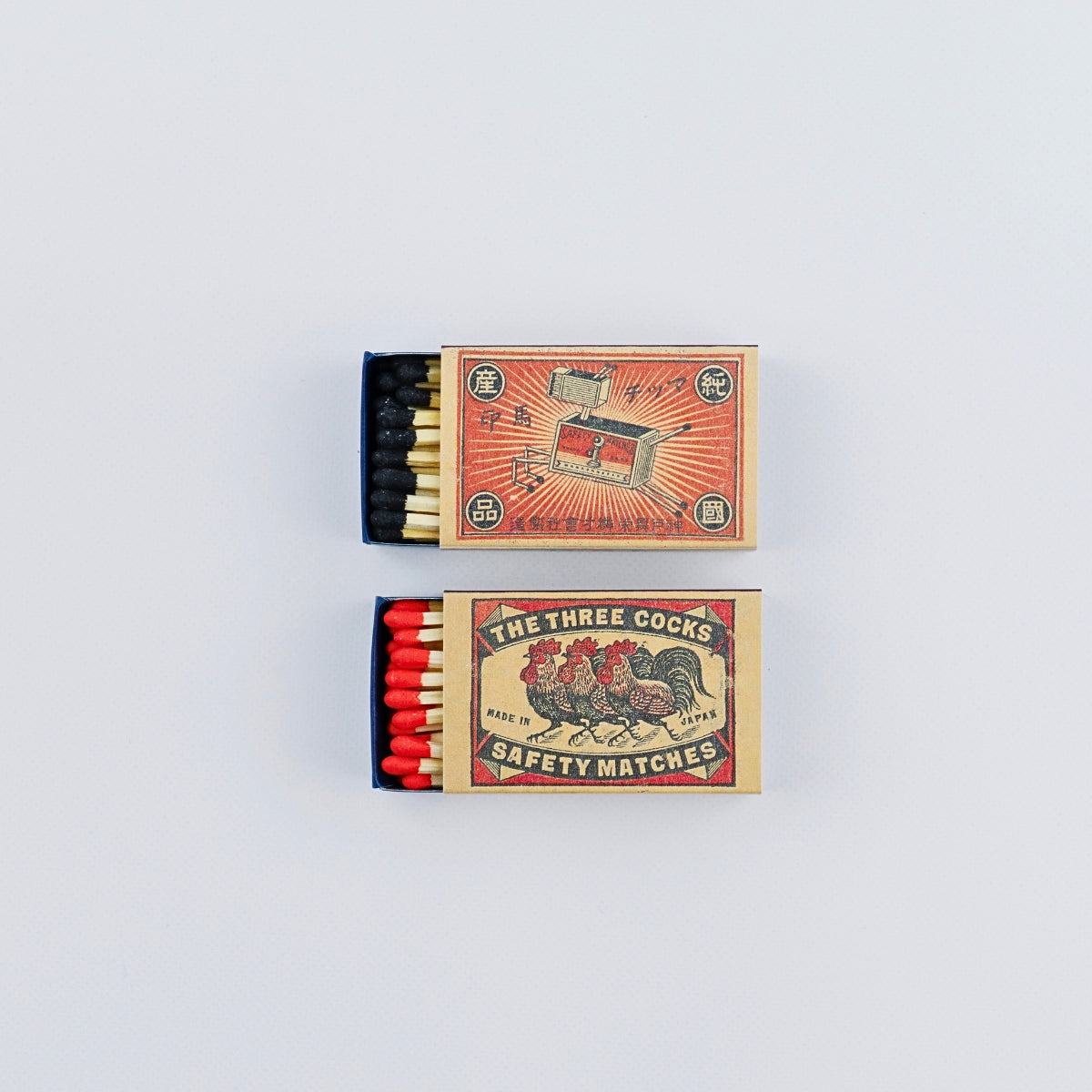 MDF Assorted Retro Matches - The Spirit of Japan - Trade Pack of 6 Units