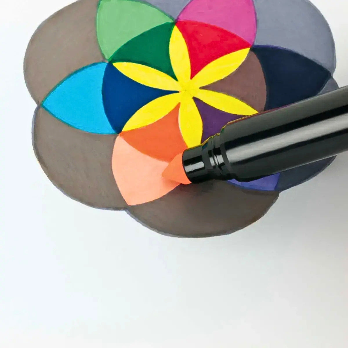 Milan Bicolour Conical Tip Fibrepens Set (20 Colours)